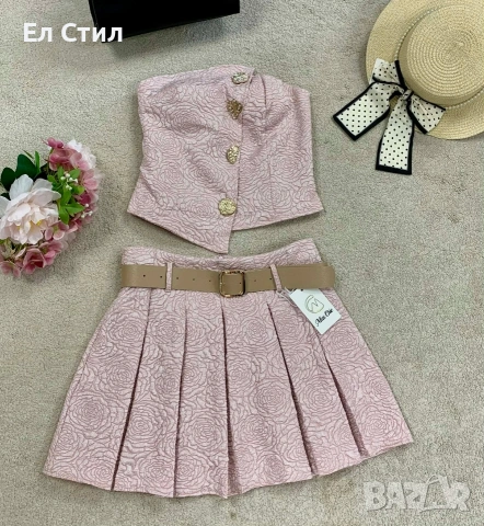 🌹Бюстие с брошки С, М, Л - 29€
Пола с колан С, М, Л - 29€