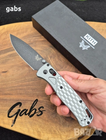 Сгъваем нож Benchmade Kiht Bugout 535-09,NEW 2025, снимка 16 - Ножове - 54485573