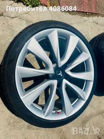 Джанти с гуми за Tesla 3, снимка 3 - Гуми и джанти - 54688183