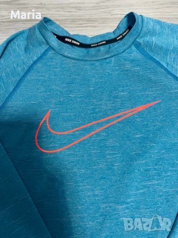 Nike Dri-FIT дамска спортна блуза с дълъг ръкав размер M, снимка 2 - Спортни екипи - 55194515