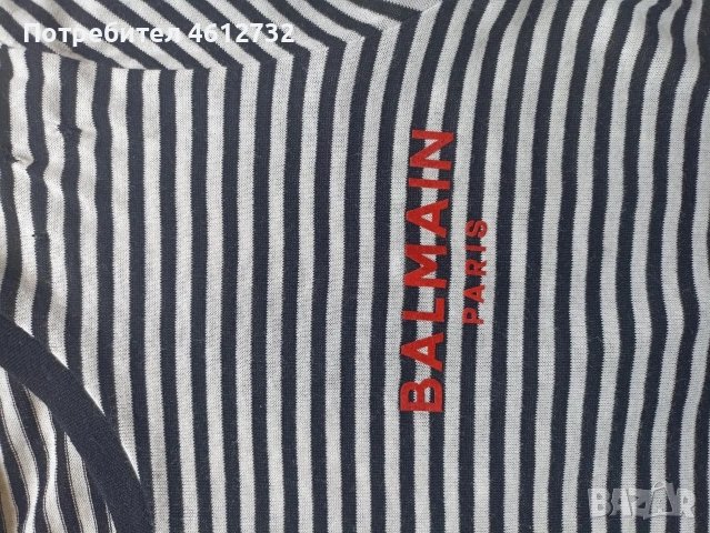 Оригинална тениска Balmain, снимка 5 - Тениски - 55263522