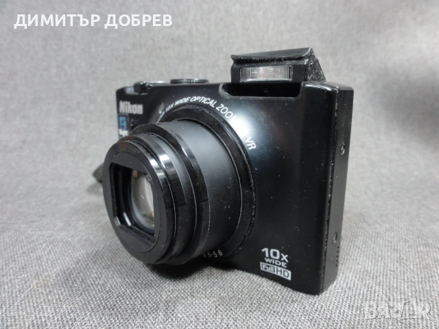 ЦИФРОВ ФОТОАПАРАТ NIKON COOLPIX S8100 12.1MP 10X ZOOM CMOS DIGITAL CAMERA Y2K RETRO DIGICAM, снимка 3 - Фотоапарати - 54712550
