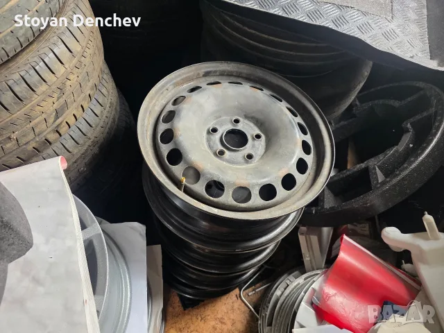 железни джанти 16 цола фолксваген в безупречно състояние