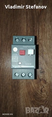 Трифазен моторен прекъсвач Schneider Electric EasyPact TVS GZ1E08 (2.5-4A)