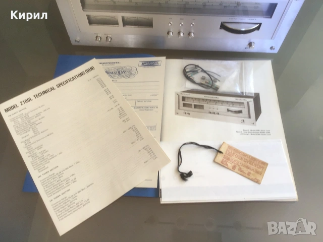 Тунер MARANTZ 2100 L, снимка 10 - Ресийвъри, усилватели, смесителни пултове - 55248583