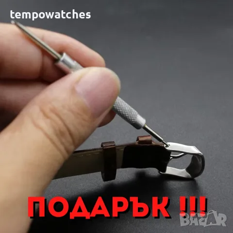 ВЕРИЖКА 18мм от КАЧЕСТВЕНА НЕРЪЖДАЕМА СТОМАНА 316L цвят: Черен Оксидиран + ПОДАРЪК, снимка 9 - Каишки за часовници - 55302698