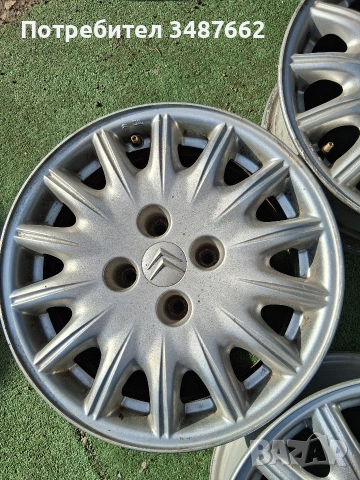 15цола за Пежо Ситроен 4×108 6.5J ×15 ет 25, снимка 5 - Гуми и джанти - 54238624