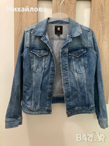 Дънково яке на G-Star Raw, размер М, ново, снимка 6 - Якета - 54303339