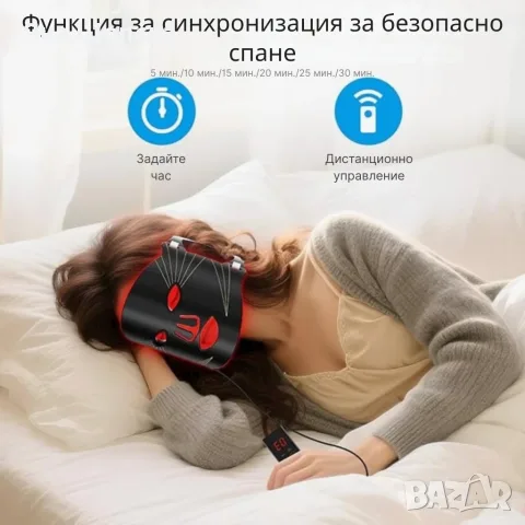 LED Маска за лице със 7 светлинни режима – Домашна фототерапия за по-чиста и спокойна кожа, снимка 4 - Козметика за лице - 55498504