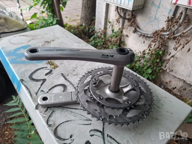 курбел Shimano 105 FC-5750., снимка 2 - Части за велосипеди - 55312120