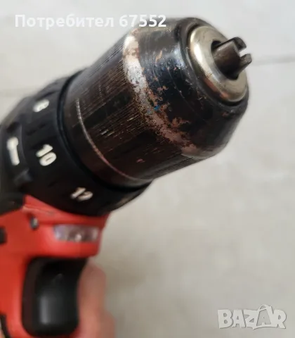 Ударен винтоверт Milwaukee М12 BPD с батерия 3Ah (неоригинална). , снимка 5 - Винтоверти - 55279496