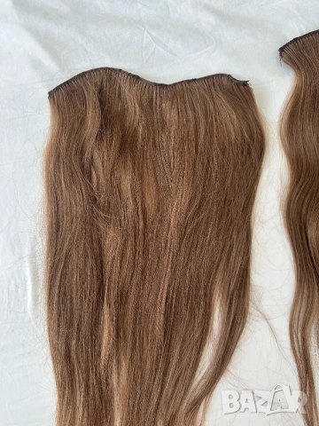 Естествена коса 200 гр., 60 см , нова, снимка 3 - Аксесоари за коса - 54984784