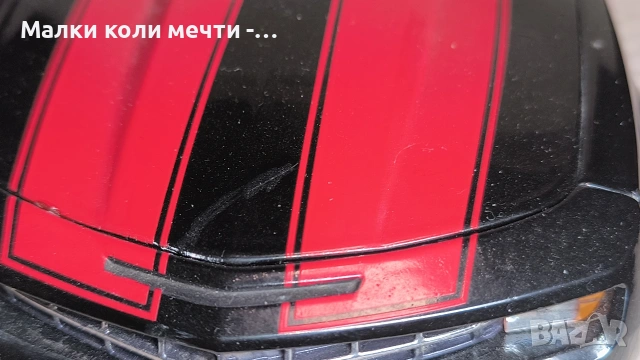 метална кола Chevrolet Camaro - 2006.  Мащаб 1:18, снимка 8 - Колекции - 54581415