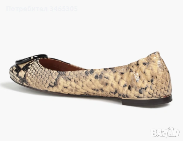 Tory Burch балерина змийски дамски обувки, снимка 5 - Дамски елегантни обувки - 54663697