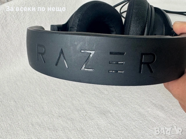 Оригинални геймърски слушалки Razer с микрофон, снимка 5 - Слушалки и портативни колонки - 54275022