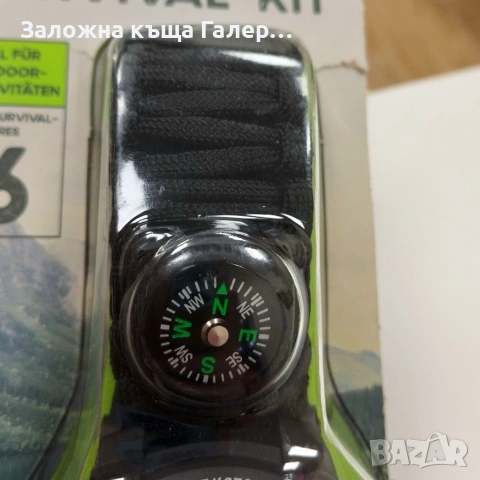 Тактически часовник Trekstone Survival Kit – нов, снимка 3 - Мъжки - 55244034