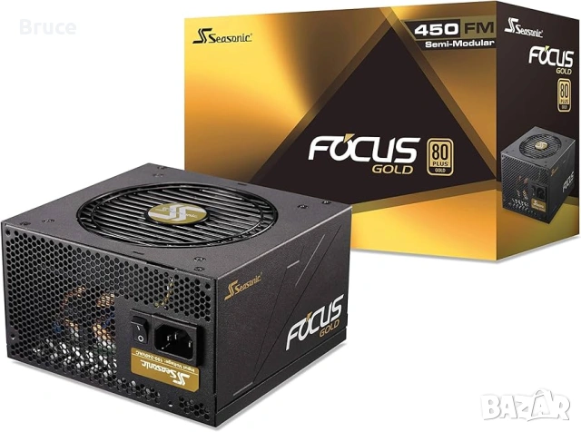 Мoдулно захранване Seasonic Focus Gold 450W, ATX 2.4