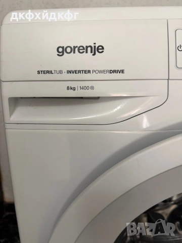 Пералня GORENJE, снимка 2 - Перални - 54670455