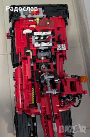 Lego Technic 42082 - Rough Terrain Crane, снимка 5 - Конструктори - 55601310