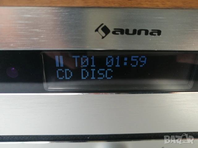 FM, DAB+, Bluetooth, USB, CD радиоприемник AUNA Silver Star, снимка 5 - Аудиосистеми - 54447653