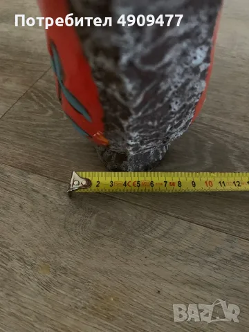Рядка дизайнерска керамична кана Ceramica Titano – San Marino – Fat Lava – Mid-Century Modern, снимка 10 - Декорация за дома - 55638053