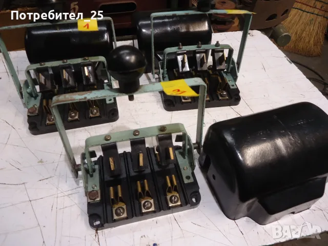 Трифазни шалтери 25А, снимка 8 - Резервни части за машини - 55676969