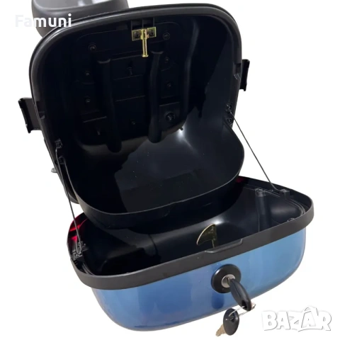 Електрически скутер Neo-18 1200W (Син), снимка 5 - Мотоциклети и мототехника - 55042896