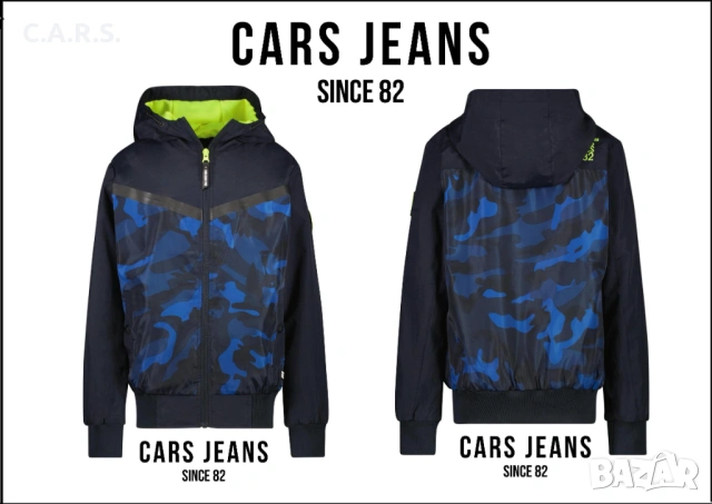 НОВО Яке Cars Jeans "DULLHAM" Water Repellent Navy
