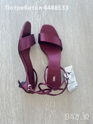 Сандали ZARA, 38, снимка 2 - Сандали - 55130900