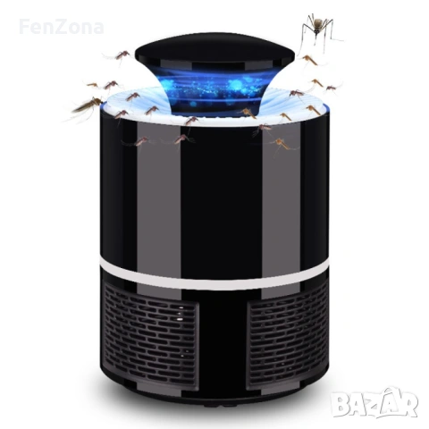 LED лампа против комари с USB захранване / Цвят: Черен / 5V, снимка 8 - Други - 54337816