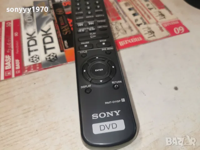 SONY RMT-D115P DVD REMOTE-ВНОС SWISS 2707261458M, снимка 6 - Дистанционни - 55432212