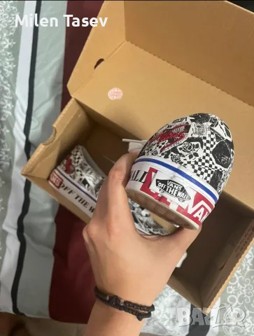 Оригинални Vans Era – Размер 37 – НОВИ, снимка 5 - Маратонки - 55427120