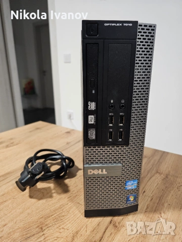 Dell Optiplex 7010 intel i5 3570 4x3.80 Ghz |Nvidia 1030|16GB RAM|128GB SSD+500GB HDD|RS232|WiFi|SFF