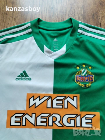 adidas rapid vienna 2012-13 home - колекционерска футболна тениска КАТО НОВА Л, снимка 10 - Тениски - 54346932