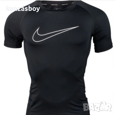 NIKE Men's Np Df Tight Fit Top SS - мъжка тениска р- р М НОВА, снимка 3 - Тениски - 54430045