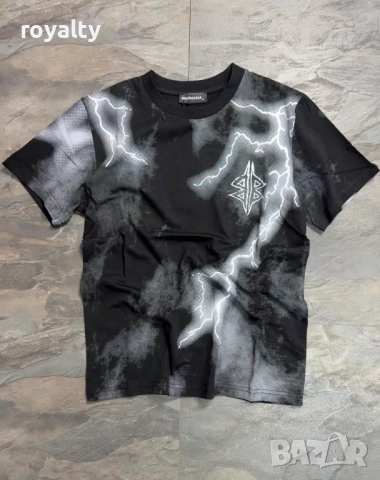 Balenciaga Нова Мъжка Тениска 