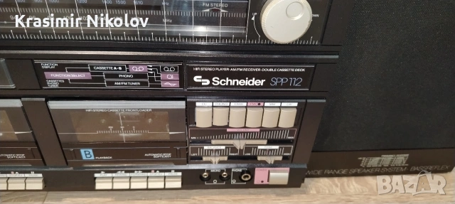 стерео уредба Schneider SPP112, снимка 2 - Аудиосистеми - 54793860