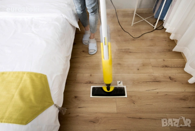 Парочистачка Karcher - SC 2 Upright EasyFix 1.513-345.0, 1600W, 0.4 l, жълта Състояние на мостра , снимка 5 - Парочистачки и Водоструйки - 54627899