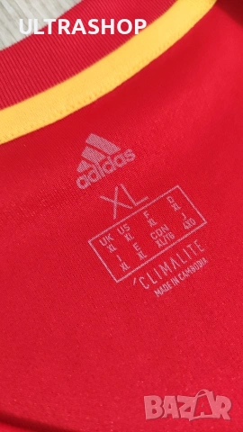 Adidas Spain XL Фланелка на Испания XL в отлично състояние, снимка 3 - Тениски - 54569150