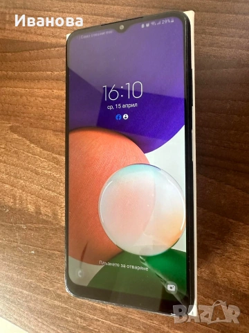 Телефон Samsung Galaxy A22 5G, снимка 2 - Samsung - 54320169