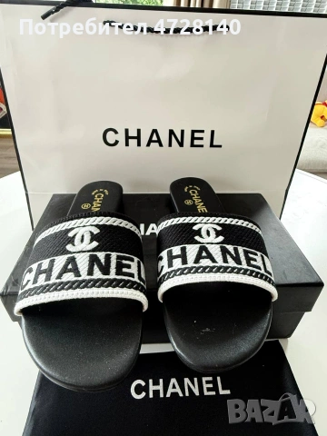 Дамски чехли Chanel размер 39 