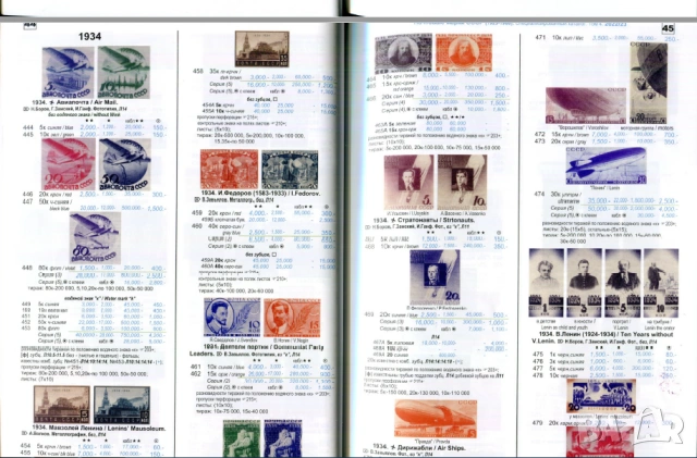 20 Каталога за руски марки, пощенски картички, пликове (2017-2024), снимка 10 - Филателия - 54633934
