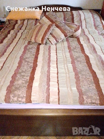 Продавам спалня с матрак 190/160, снимка 6 - Спални и легла - 54087419