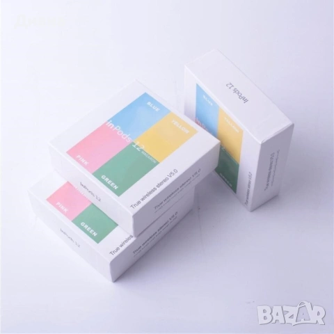 Безжични слушалки InPods 12, снимка 4 - Bluetooth слушалки - 54254803