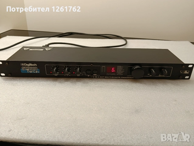 DigiTech Studio Twin аудио процесор, снимка 2 - Аудиосистеми - 54529020