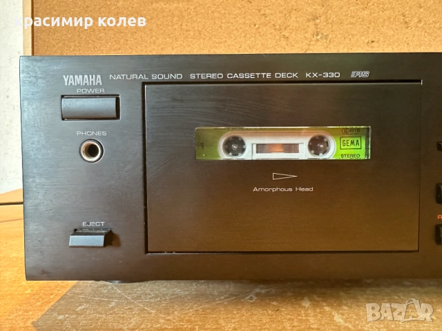 касетен дек "YAMAHA KX-330 RS", снимка 2 - Декове - 54113622
