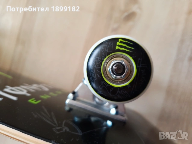 Скейтборд Monster, снимка 4 - Скейтборд, ховърборд, уейвборд - 54012850