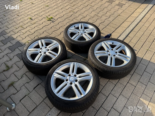 Летни гуми с алуминиеви джанти 215/45 R17 91Y, DOT25, 8–9 мм