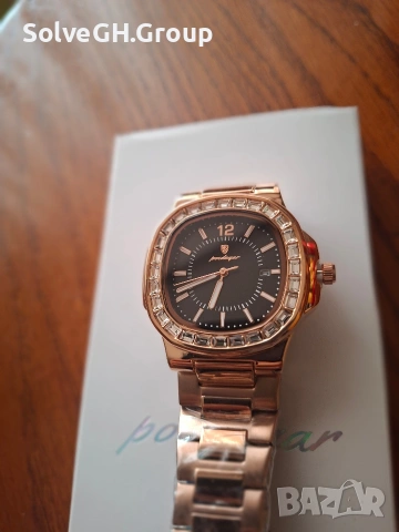 ​💎 Дързък Лукс и Престиж: Мъжки Часовник Poedagar 8910 (Rose Gold & Black), снимка 4 - Мъжки - 55214533