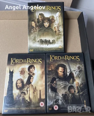 Lord Of The Rings Trilogy Двд , снимка 2 - DVD филми - 55610200